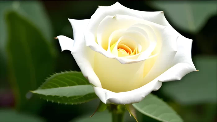 the symbolism of white roses